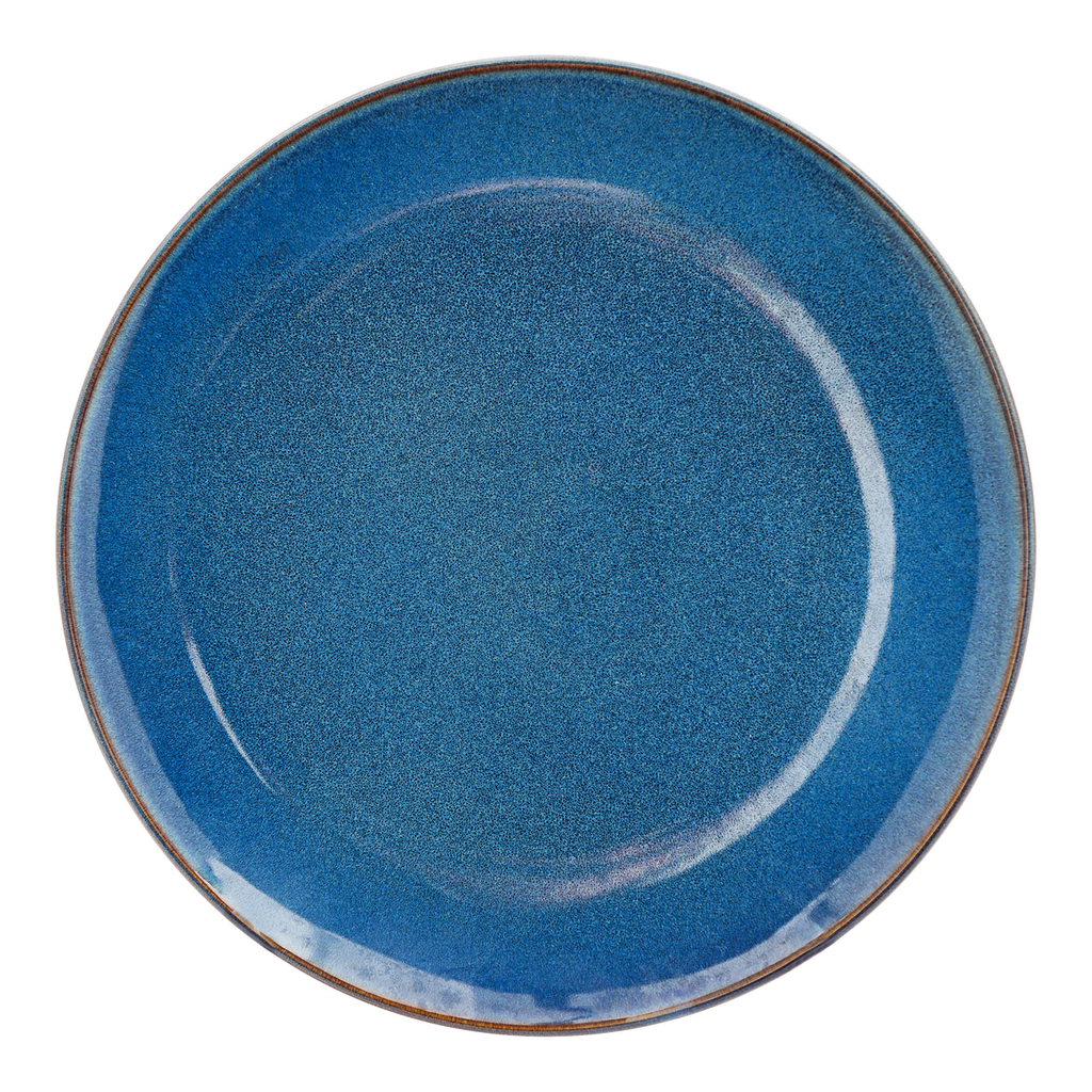 Talerz deserowy niebieski BRILLAR 20 cm