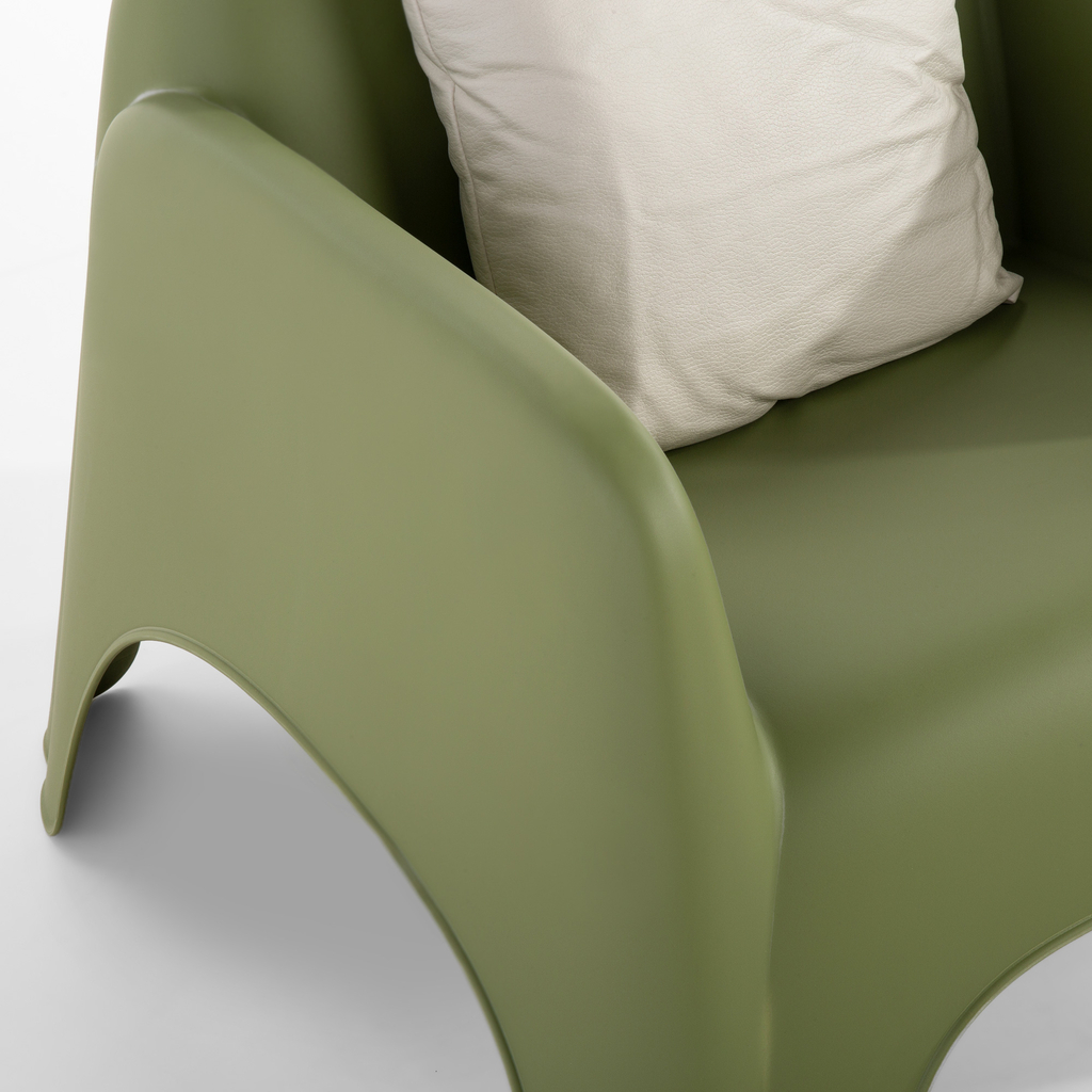 Krzesło ogrodowe zielone ULVI