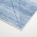 Dywan geometryczny niebieski PUERTO 120x160 cm