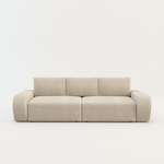 Sofa rozkładana 4-osobowa CAPPA kremowa