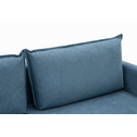 Sofa niebieska rozkładana MANI