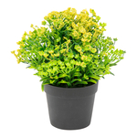 Sztuczna roślina doniczkowa z żółtymi kwiatkami 21 cm