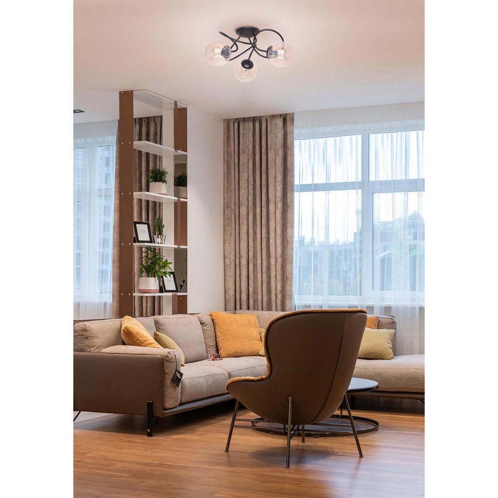 FLORO to idealne zwieńczenie dla pomieszczenia urządzonego na pograniczu stylów nowoczesnego oraz klasycznego.