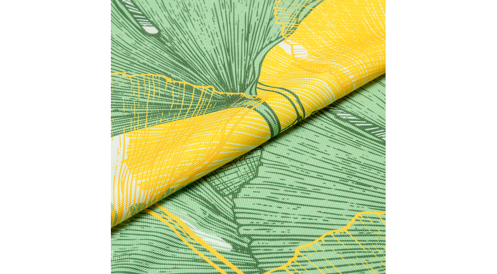 Bieżnik zielono-żółty GINKGO 40x120 cm