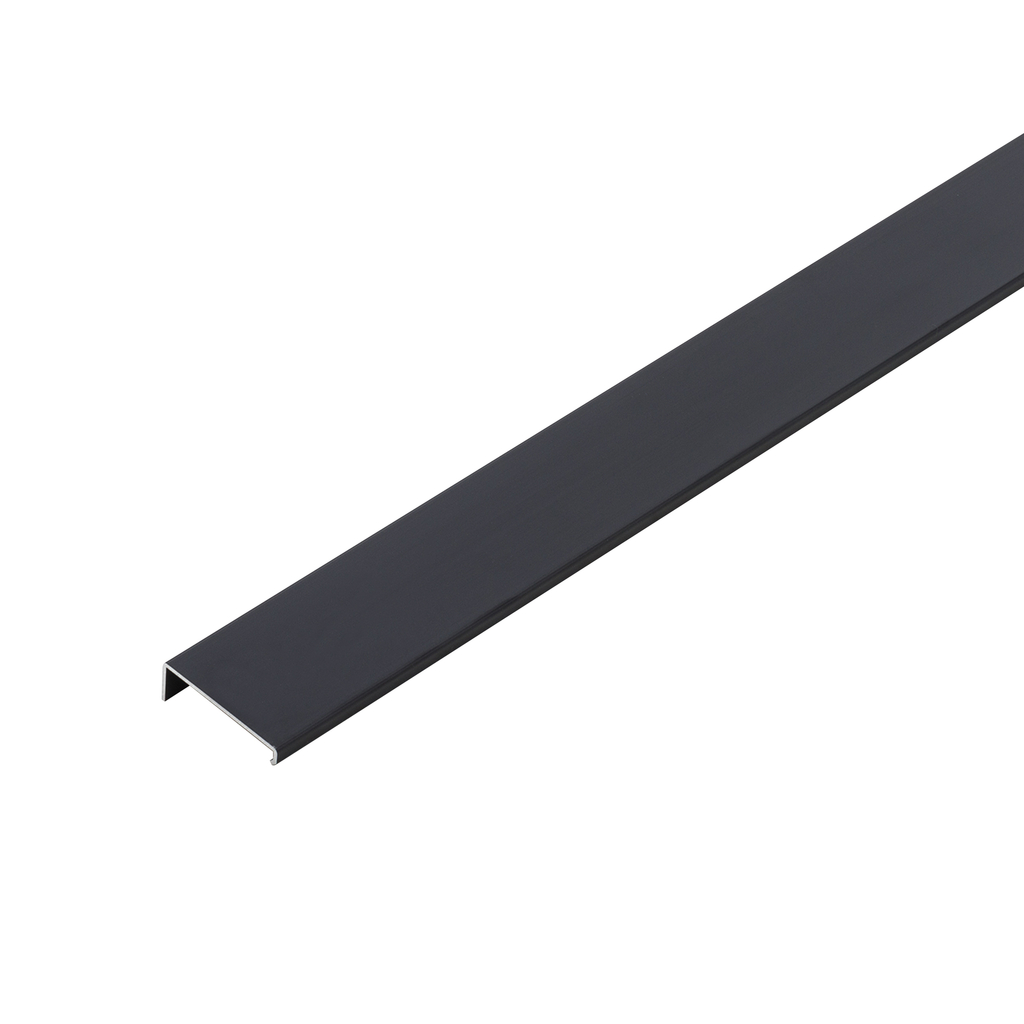 Profil boczny typ L do szaf ADBOX czarny LADO 249,6 cm