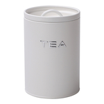 Pojemnik kuchenny na herbatę biały TEA
