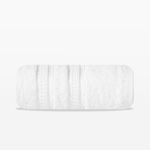 Ręcznik bambusowy biały MILA 50x90 cm