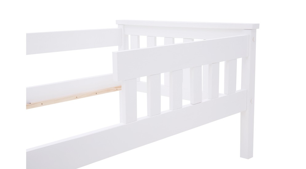 Łóżko dziecięce białe OLEK 80x180 cm