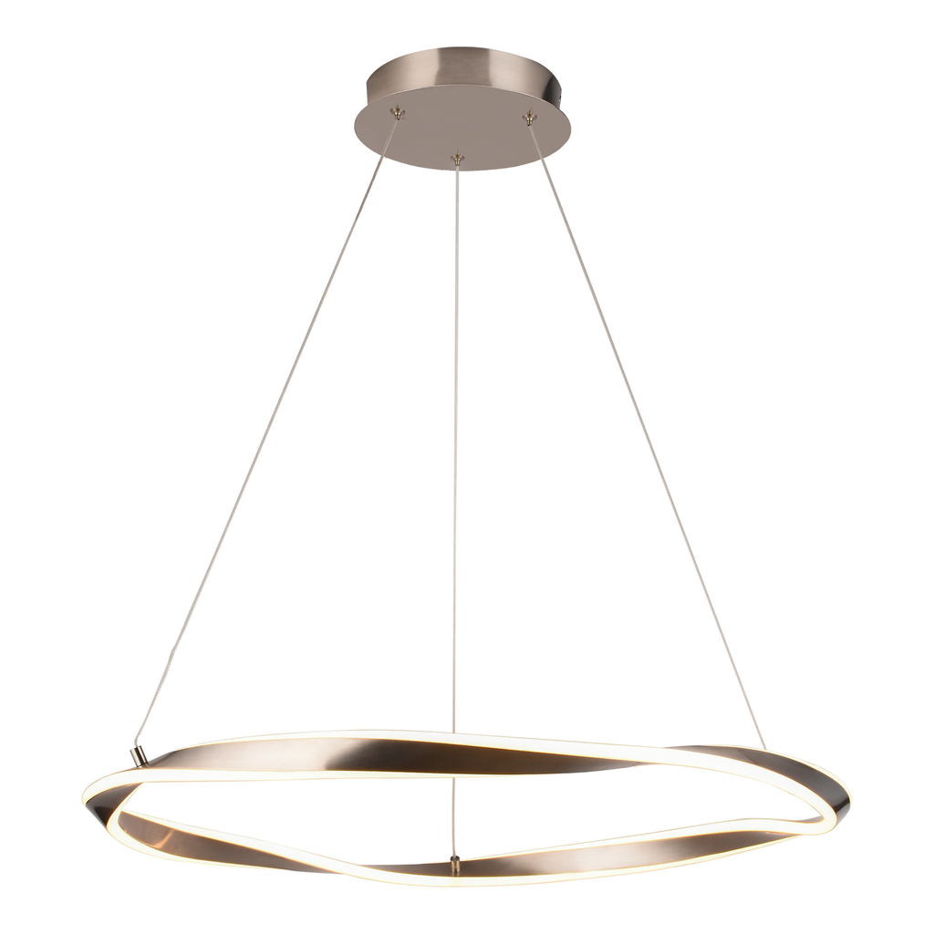 GIRONA to model lampy wiszącej o pierścieniowej budowie, która podkreśli minimalistyczny styl Twojego salonu.