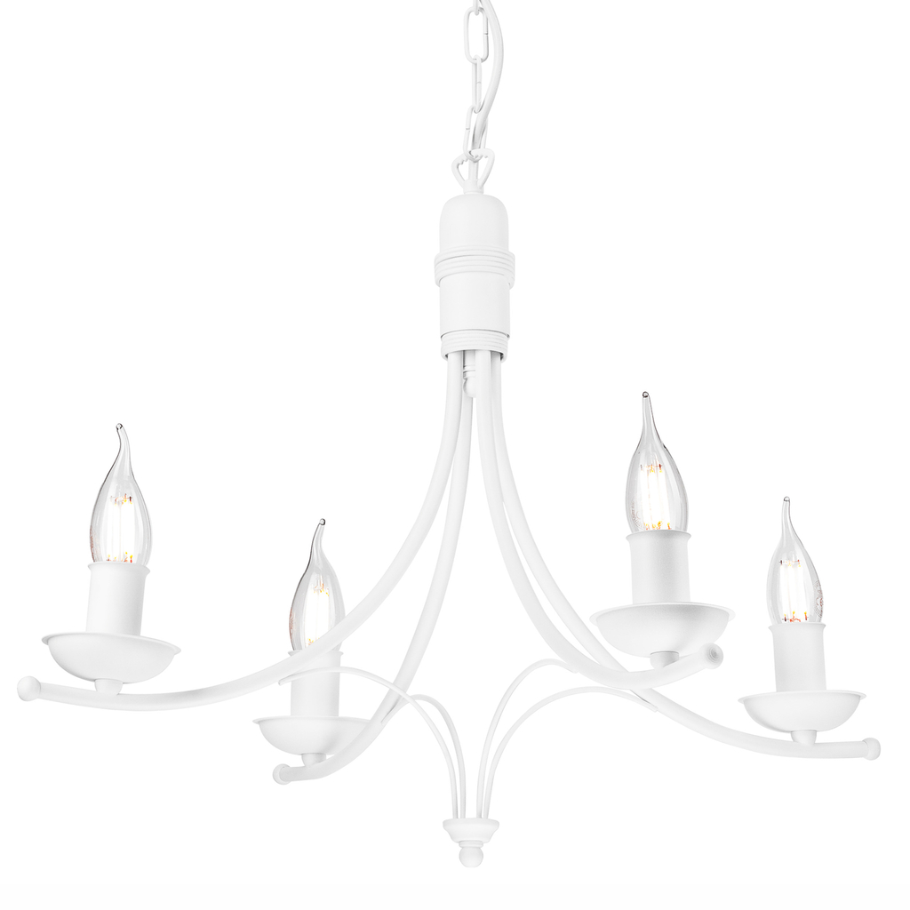 Ze względu na charakter lampy LUCY najlepiej sprawdzają się modele żarówek o kształcie świeczki.