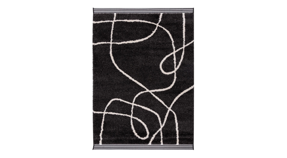 Dywan młodzieżowy ciemnoszary ZANZI 120x170 cm