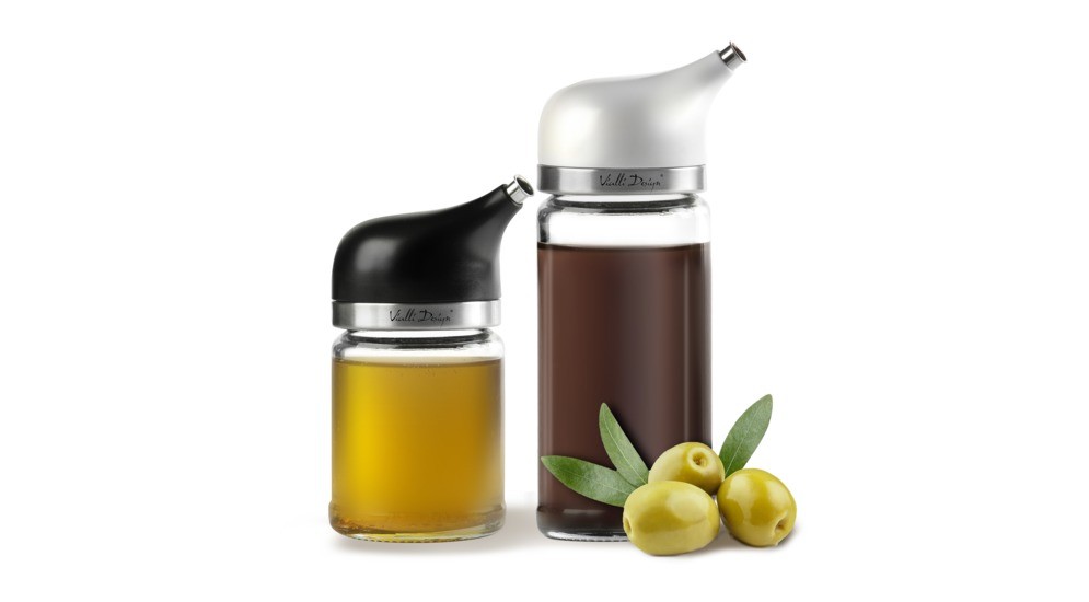 Zestaw 2 dozowników do oliwy i octu LIVIO