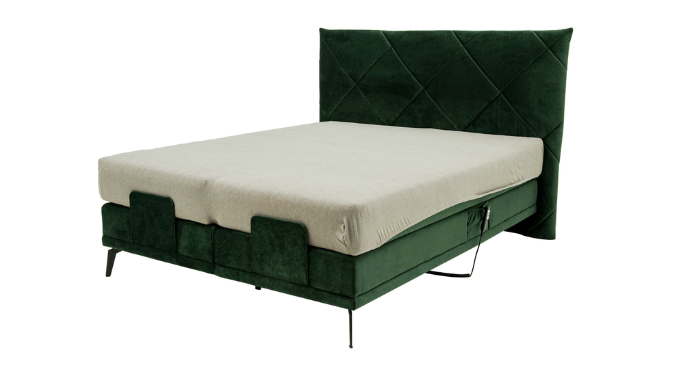 Łóżko kontynentalne z elektryczną regulacją PAVO 160x200 cm