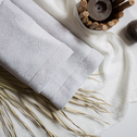 Ręcznik bambusowy srebrny MILANO 50x100 cm