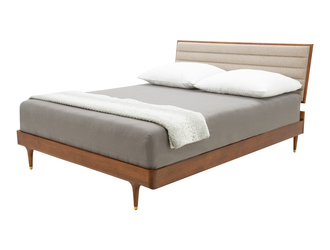 Łóżko drewniane ze stelażem SATTA 160x200 cm 