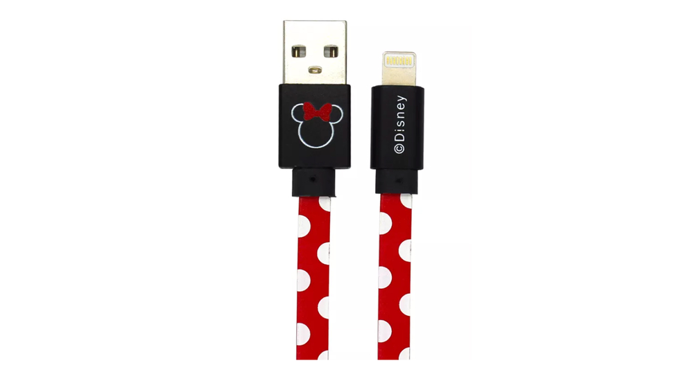 Kabel USB/USB Lightning 1M mini kropki