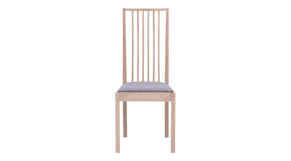 Krzesło PAOLA szary beż/buk bielony