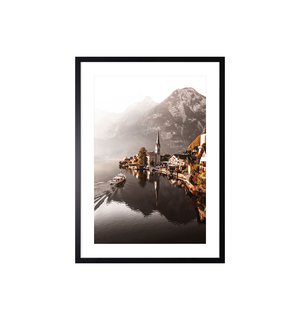 Obraz jesienne jezioro AUTUMN VIEW 53x73 cm
