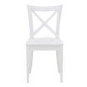 Krzesło drewniane białe FRESCO