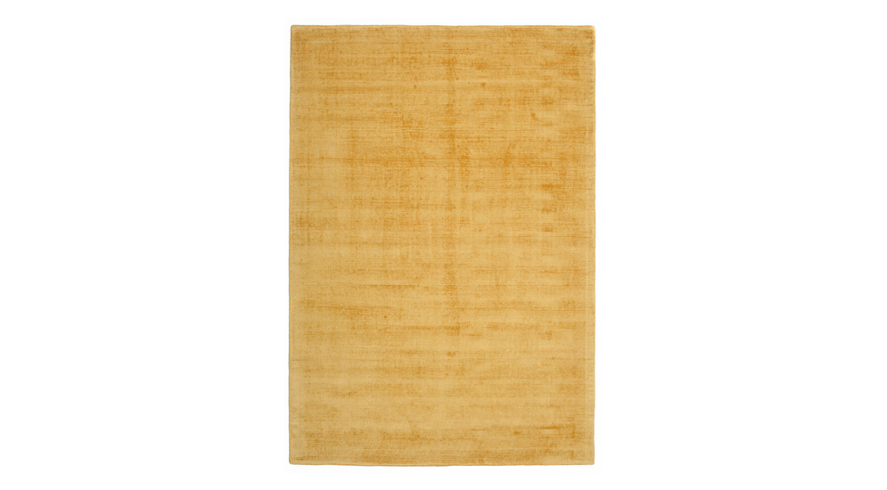 Dywan ręcznie tkany z wiskozy żółty 280x380 cm