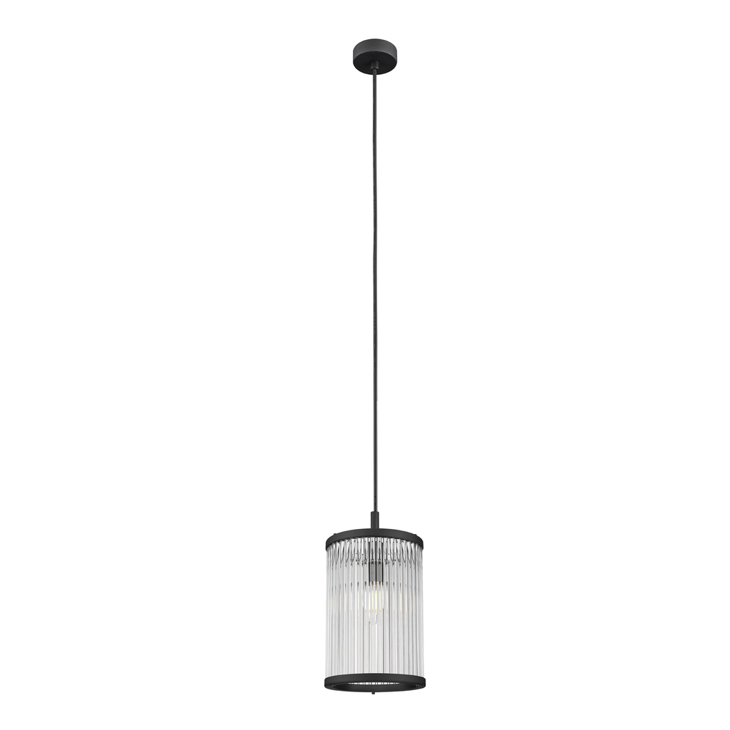 Lampę wiszącą SERGIO o średnicy 15 cm możesz wykorzystać jako ozdobę oraz oświetlenie dla mniejszych pokoi oraz pomieszczeń przejściowych.