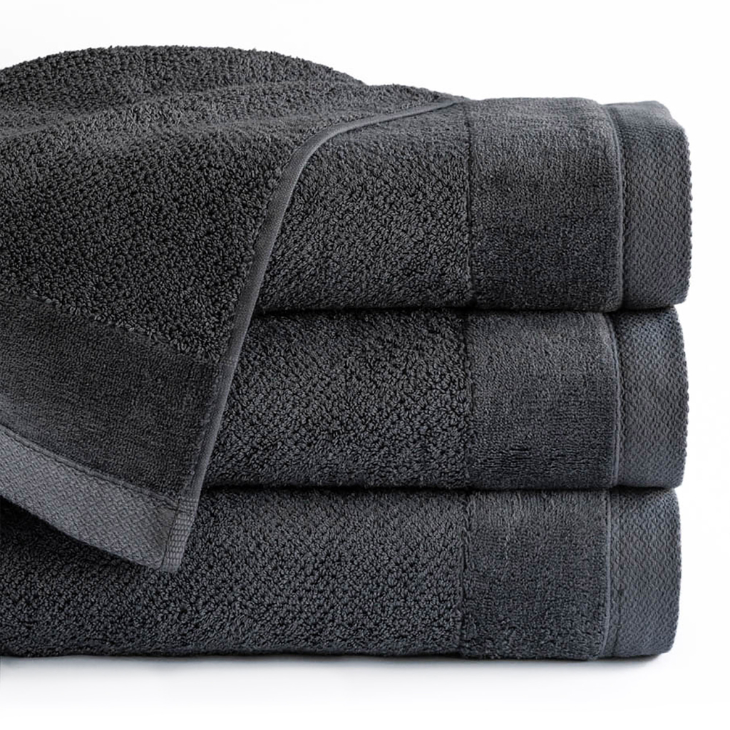 Ręcznik kąpielowy VITO ciemnoszary 100x150 cm