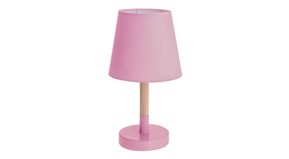 Lampka nocna różowa 30 cm