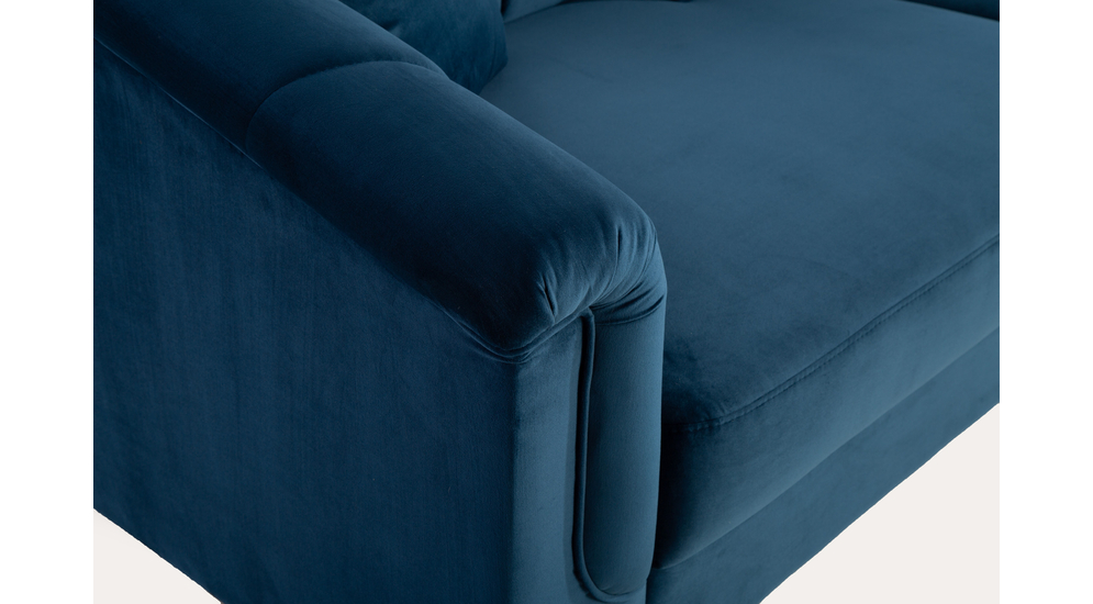Sofa rozkładana niebieska DAKAR