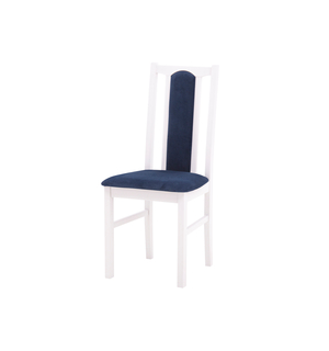 Krzesło z niebieskim obiciem KOLGA