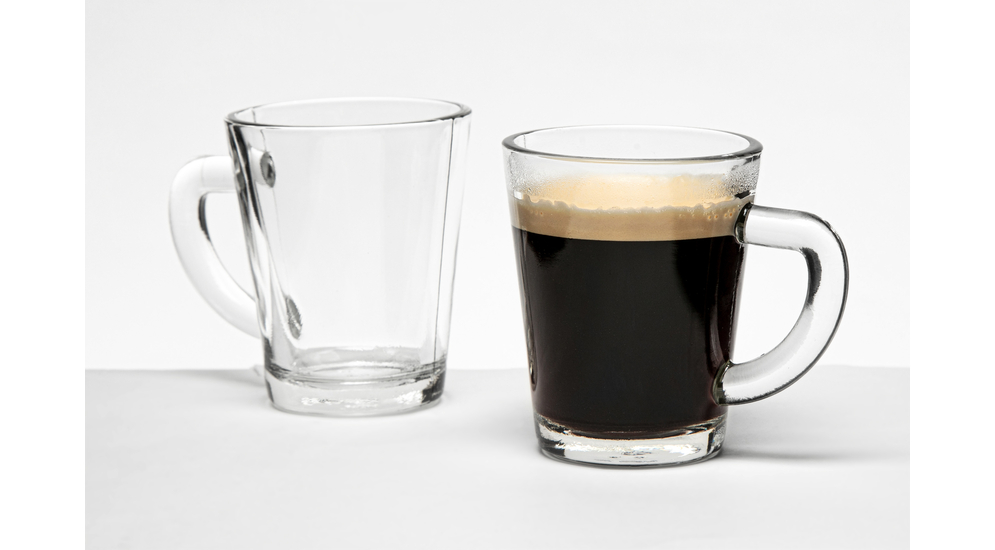 Komplet 6 szklanek do espresso 70 ml