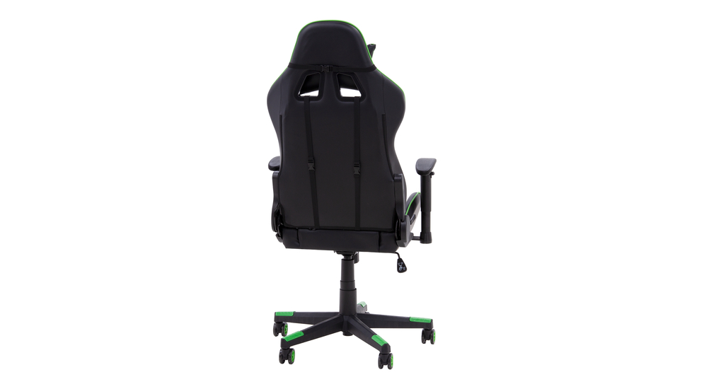 Fotel gamingowy czarno-zielony TAHUP
