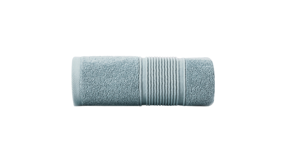 Ręcznik bawełniany niebieski NAOMI 70x140 cm