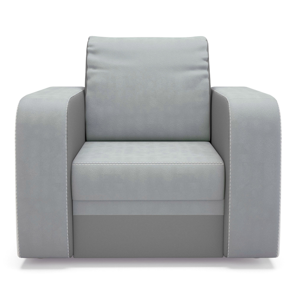 Dwukolorowy fotel NESSI możesz wykorzystać w pokoju dziennym, kąciku do czytania, gabinecie lub przestronnej sypialni. 2 odcienie szarości doskonale wpasują się w nowoczesne aranżacje.