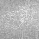 Firana w kwiaty biało-srebrna ANITA 140x270 cm