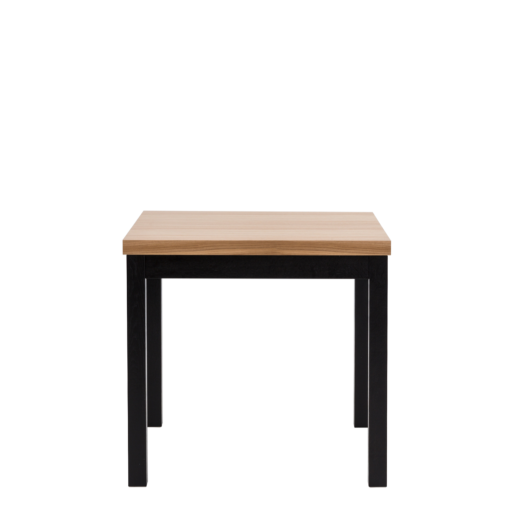 Stół rozkładany TORVI dąb kanadyjski, czarne nogi