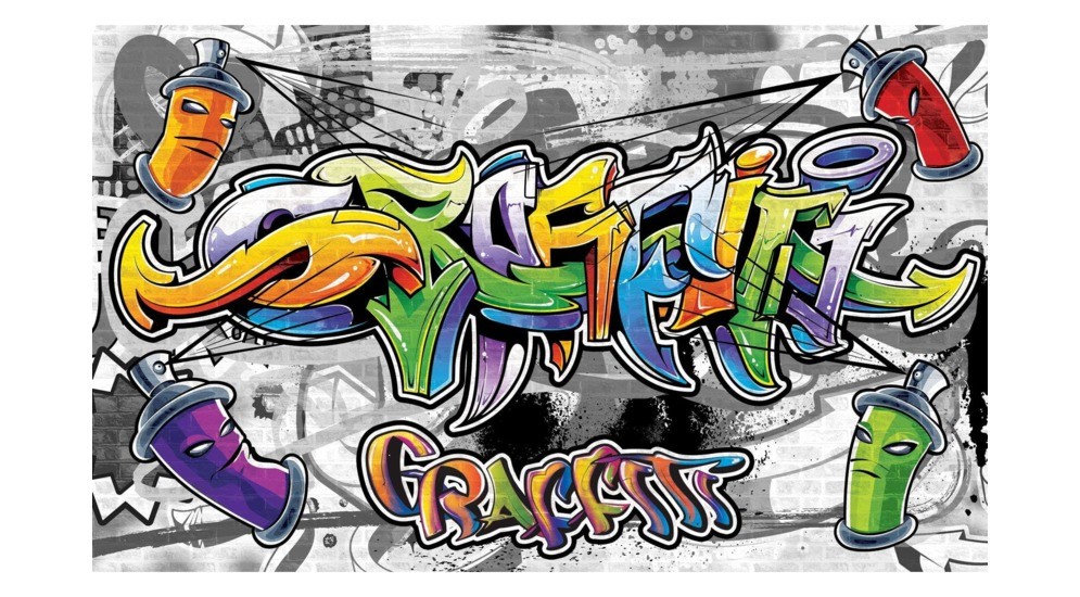 Fototapeta flizelinowa GRAFFITI 208x146 cm