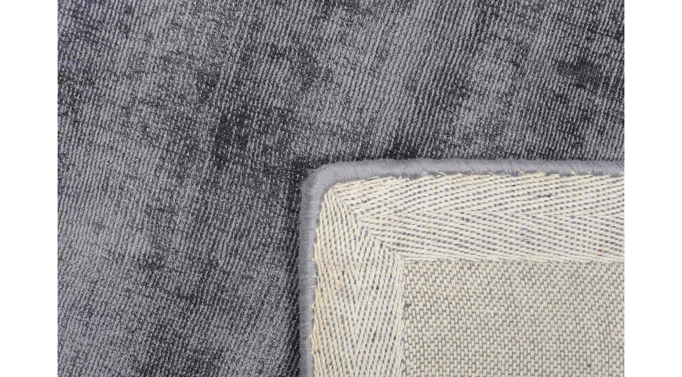 Dywan ręcznie tkany z wiskozy szary PREMIUM 240x340 cm