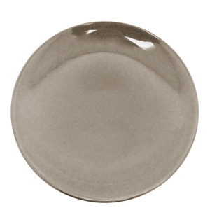 Talerz deserowy ceramiczny jasnoszary LUNA 20 cm