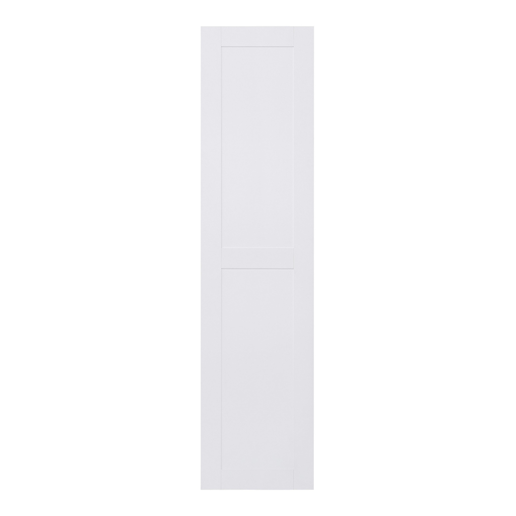 Biały front drzwi CAMILLA do szaf ADBOX to doskonały wybór. Jego design z charakterystyczną ramką sprawia, że dobrze prezentuje się jako wykończenie zarówno dla nowoczesnych, jak i klasycznych wnętrz.