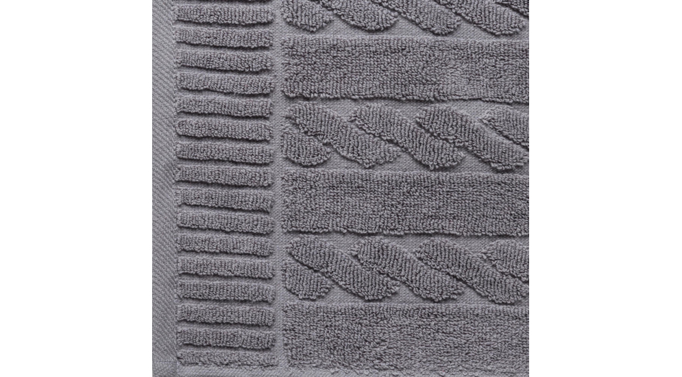 Ręcznik szary SKANDYNAWIA 70x140 cm