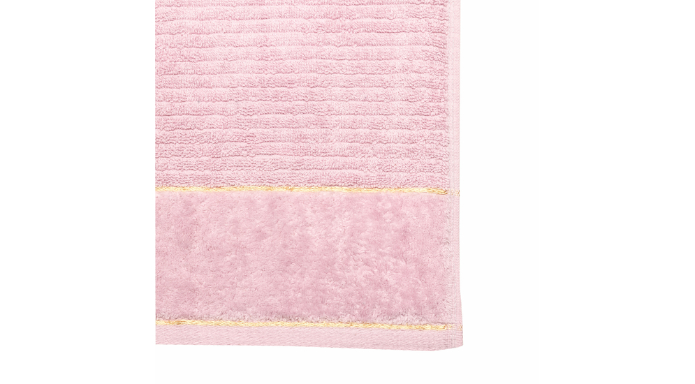Ręcznik bawełniany brudny róż VENICE 30x50 cm
