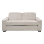 Sofa sztruksowa z materacem OMBRE