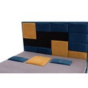 Rama łóżka FIBI BASIC GR. 8 160x200, atramanetowy