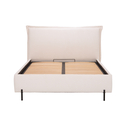Łóżko tapicerowane boucle FERRO 140x200 cm