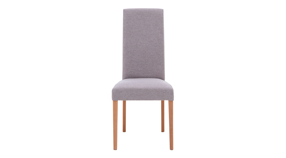 Krzesło tapicerowane szare ROKO
