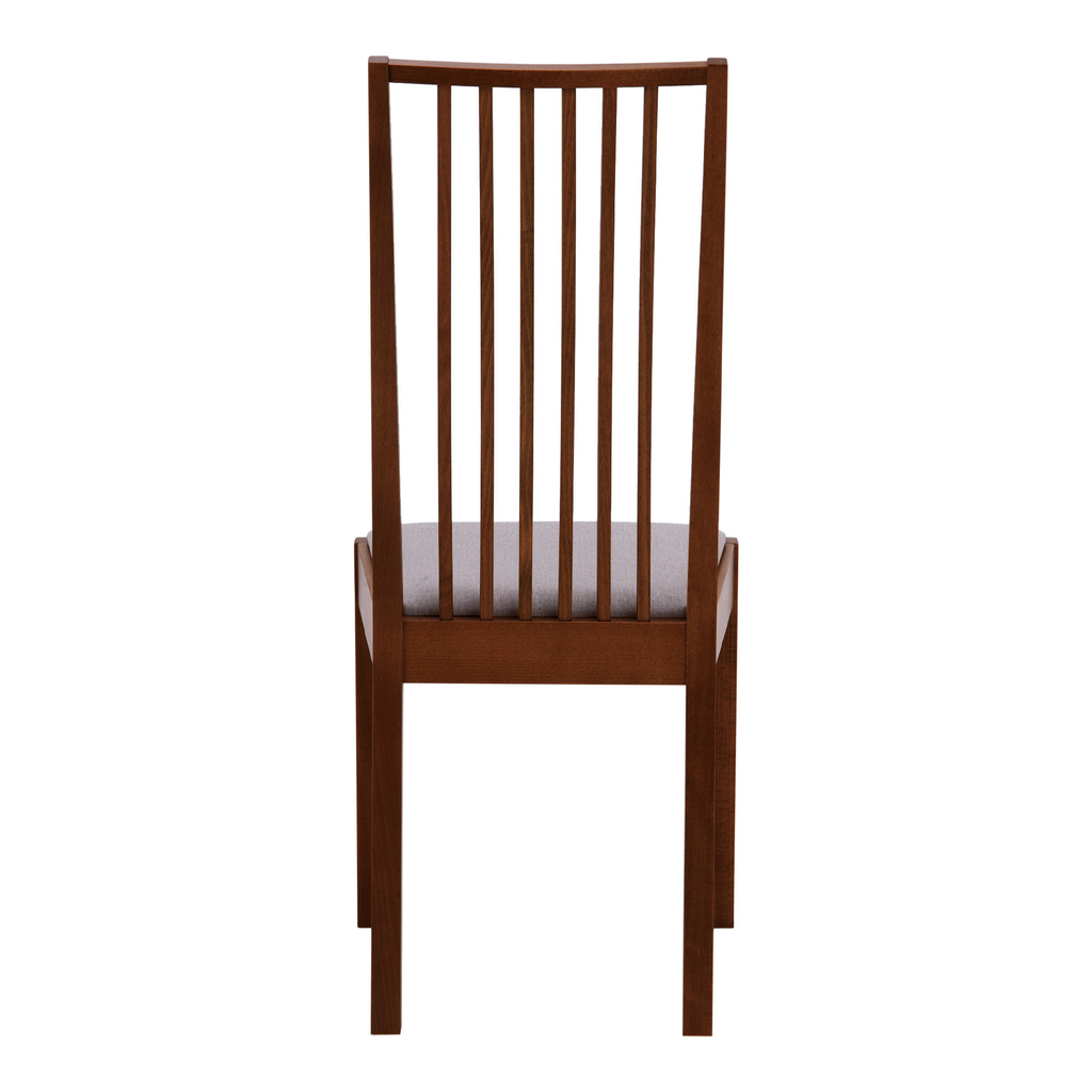 Krzesło PAOLA szary beż/buk czekoladowy