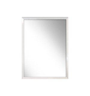 Lustro w białej ramie SLIM 57,5x77,5 cm