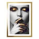 Obraz w złotej ramie WOMEN IN GOLD II 50x70 cm
