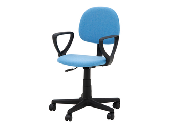 Fotel biurowy jasnoniebieski NUPIG