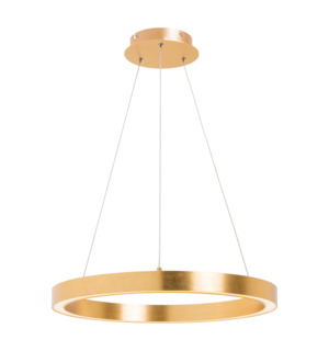 Lampa wisząca LED złota CARLO 50 cm